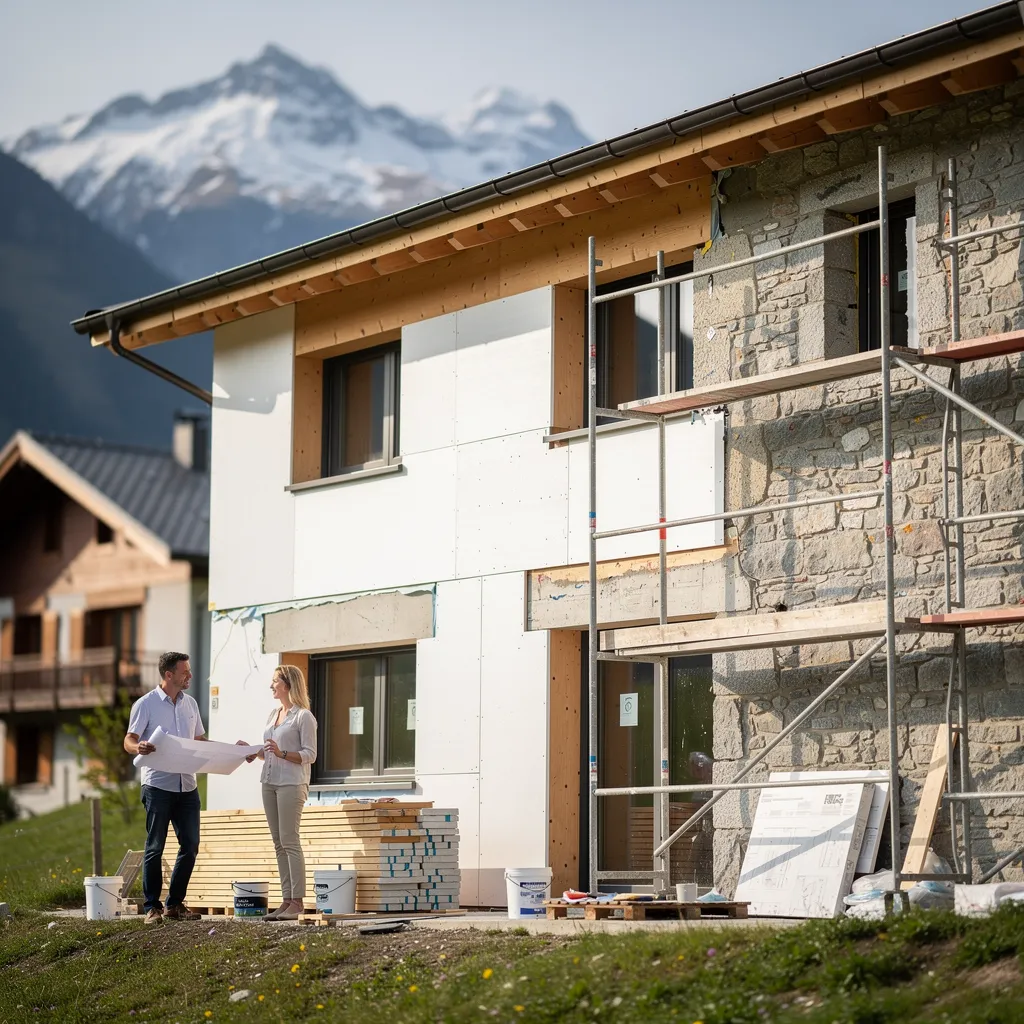 Rénover sa maison en Haute-Savoie : budget 800 à 2500 €/m²