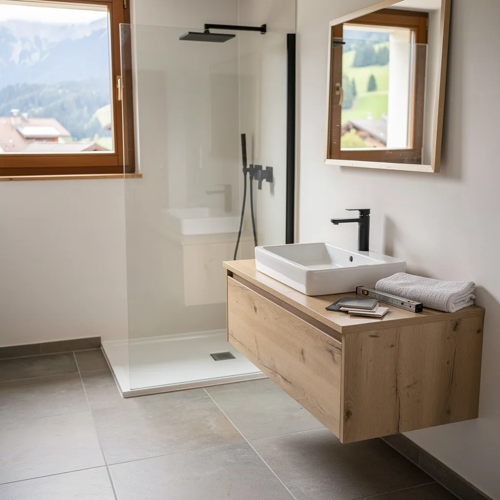 Rénover sa salle de bains en Haute-Savoie : 400 à 2000€/m² selon votre projet