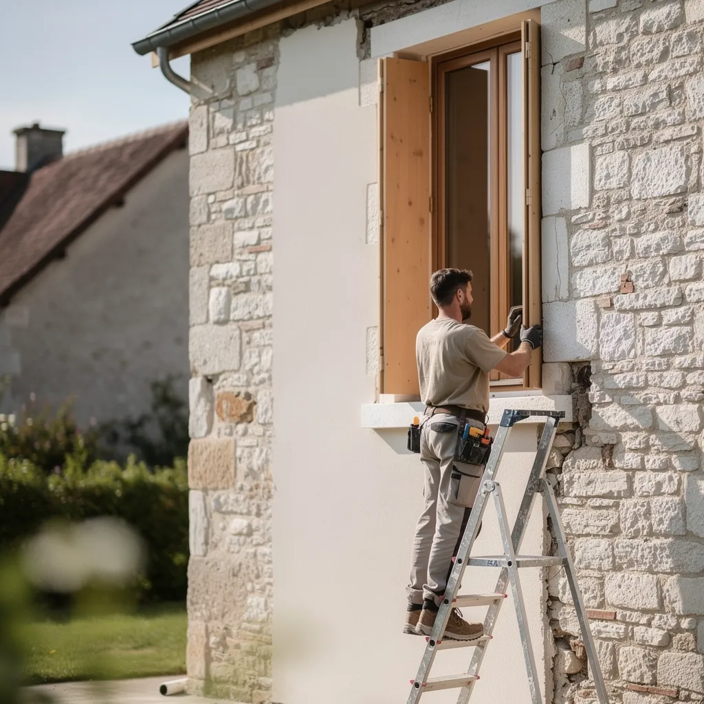Douraine : rénovation habitat local