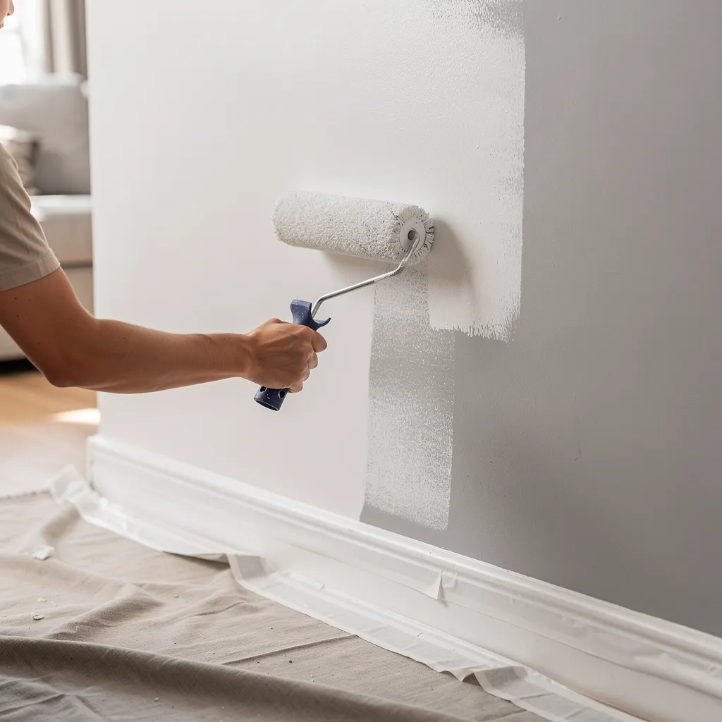 Peinture intérieure : préparation, application et rendement
